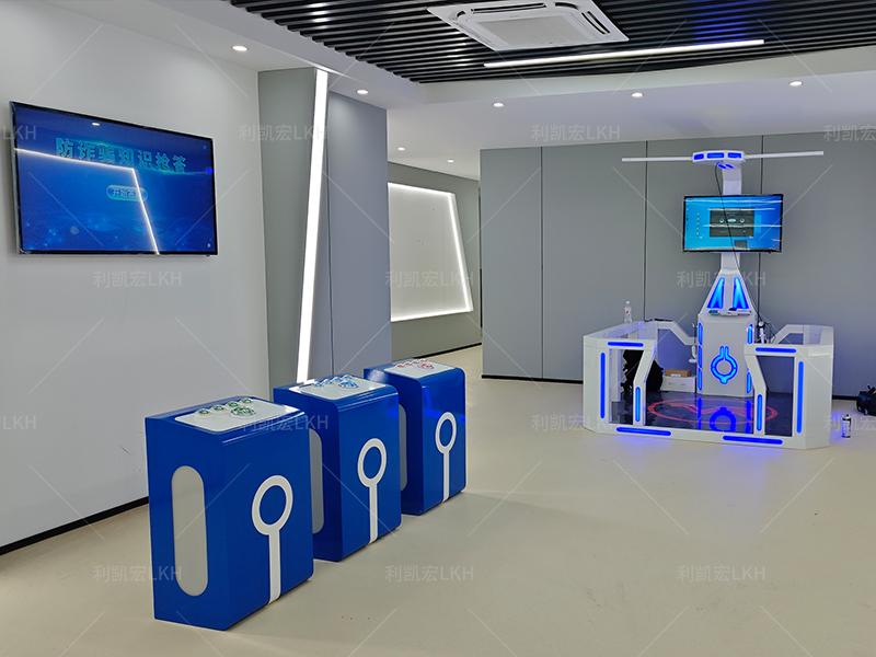 杭州上城區(qū)反詐中心體驗(yàn)館設(shè)備出貨安裝